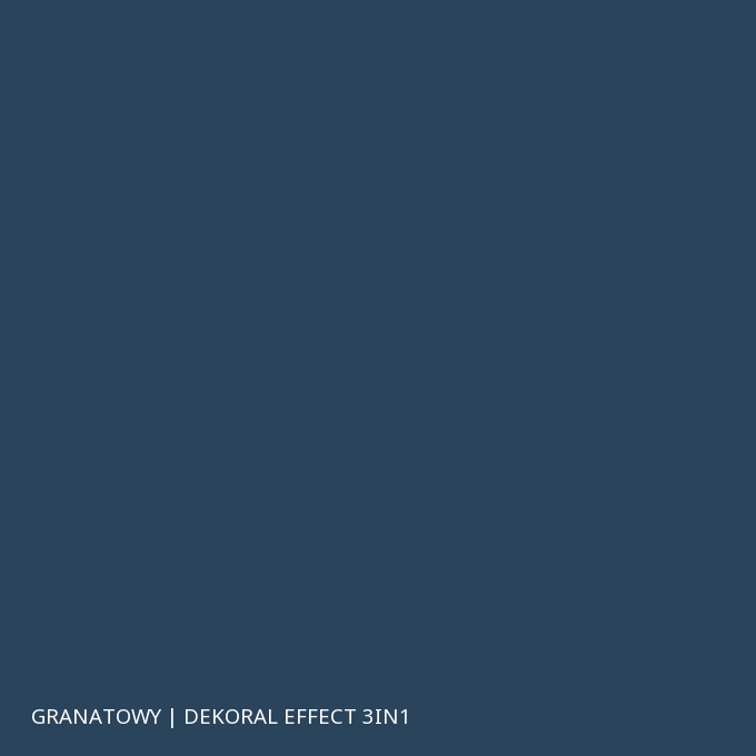 Granatowy | Dekoral EFFECT 3in1