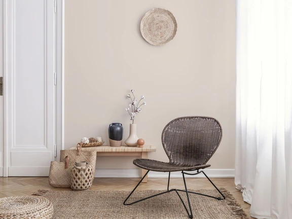 Organiczne formy w salonie