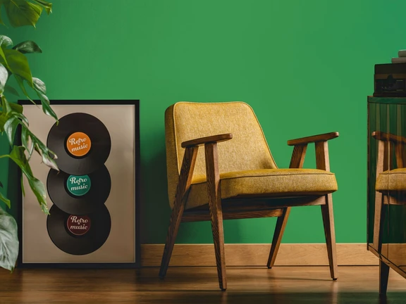 Intensywne barwy w stylu retro