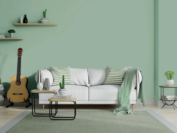 Zielony salon