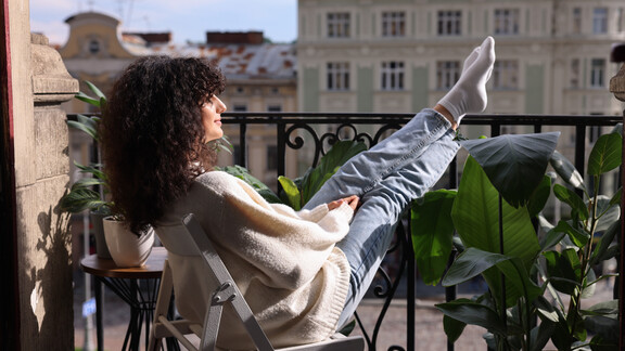 Odnowiony balkon i taras