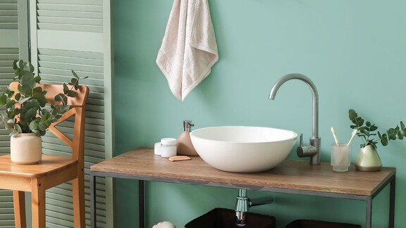 modna i czysta łazienka