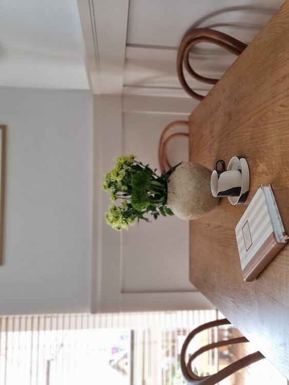 Jadalnia pomalowana kolorem Biały Dekoral EFFECT 3in1