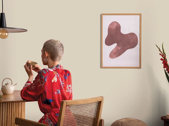 Title Jadalnia z kolorowym akcentem