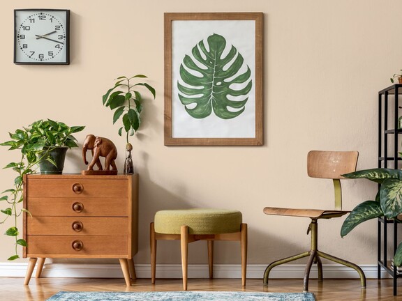 Aranżacja w łagodnych odcieniach brązu