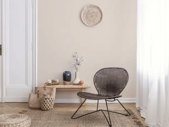Organiczne formy w salonie