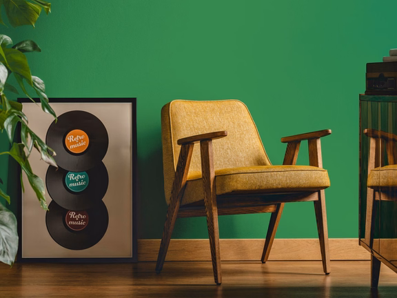 Intensywne barwy w stylu retro
